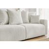 Bílá bouclé rozkládací pohovka Envy 245 cm  -fv-interier-25