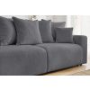Tmavě šedá bouclé rozkládací pohovka Envy 245 cm  -fv-interier-25