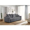 Tmavě šedá bouclé rozkládací pohovka Envy 245 cm  -fv-interier-25