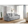 Světle šedá bouclé rozkládací pohovka Envy 245 cm  -fv-interier-25