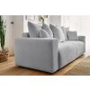 Světle šedá bouclé rozkládací pohovka Envy 245 cm  -fv-interier-25
