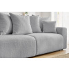 Světle šedá bouclé rozkládací pohovka Envy 245 cm  -fv-interier-25