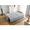 Světle šedá bouclé rozkládací pohovka Envy 245 cm  -fv-interier-25
