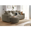 Hnědá bouclé podnožka Envy 69 cm  -fv-interier-25