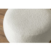 Bílá bouclé podnožka Envy 69 cm  -fv-interier-25