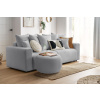 Světle šedá bouclé podnožka Envy 69 cm  -fv-interier-25