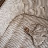Bílo-béžová mušelínová podložka do hracích ohrádek Quax Natural 73 x 93 cm -fv-interier-25