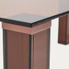 Hnědý skleněný jídelní stůl Kave Home Adularia 200 x 100 cm -fv-interier-25