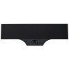 Černé plastové venkovní nástěnné LED světlo Monay Square Solar 22 x 13,9 cm