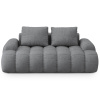 Šedá čalouněná dvoumístná pohovka Cosmopolitan Design Linz 175 cm -fv-interier-25