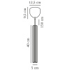 Hnědé kovové závěsné světlo Vico 40 cm -fv-interier-25