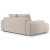Pískově hnědá čalouněná trojmístná pohovka Cosmopolitan Design Linz 200 cm -fv-interier-25
