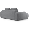 Šedá čalouněná trojmístná pohovka Cosmopolitan Design Linz 200 cm -fv-interier-25