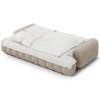 Pískově hnědá čalouněná rozkládací pohovka Cosmopolitan Design Linz 250 cm -fv-interier-25