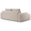 Pískově hnědá čalouněná rozkládací pohovka Cosmopolitan Design Linz 250 cm -fv-interier-25
