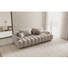Pískově hnědá čalouněná rozkládací pohovka Cosmopolitan Design Linz 250 cm -fv-interier-25