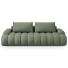 Zelená čalouněná rozkládací pohovka Cosmopolitan Design Linz 250 cm -fv-interier-25