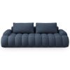 Tmavě modrá čalouněná rozkládací pohovka Cosmopolitan Design Linz 250 cm -fv-interier-25