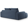 Tmavě modrá čalouněná rozkládací pohovka Cosmopolitan Design Linz 250 cm -fv-interier-25