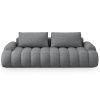 Šedá čalouněná rozkládací pohovka Cosmopolitan Design Linz 250 cm -fv-interier-25