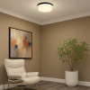 Černé kovové stropní LED světlo Halo Design Clear 23 cm -fv-interier-25