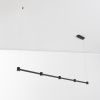 Černé kovové závěsné LED světlo Nova Luce Puize 156 cm -fv-interier-25