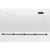 Černé kovové závěsné LED světlo Nova Luce Puize 156 cm -fv-interier-25