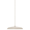 Béžové kovové závěsné LED světlo Artist 25 cm