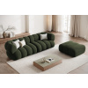 Zelená sametová podnožka Cosmopolitan Design Koge 95 x 95 cm -fv-interier-25