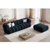 Tmavě modrá sametová podnožka Cosmopolitan Design Koge 95 x 95 cm -fv-interier-25
