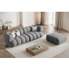 Šedá čalouněná čtyřmístná pohovka Cosmopolitan Design Koge 240 cm -fv-interier-25