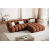 Terakotově oranžová čalouněná rohová pohovka Cosmopolitan Design Koge 270 cm, pravá -fv-interier-25