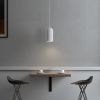 Bílé sádrové závěsné světlo Nova Luce Dome 10 cm -fv-interier-25