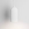 Bílé sádrové závěsné světlo Nova Luce Dome 10 cm -fv-interier-25
