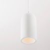 Bílé sádrové závěsné světlo Nova Luce Dome 10 cm -fv-interier-25