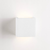 Bílé sádrové nástěnné světlo Nova Luce Sensia 12,5 x 12,5 cm -fv-interier-25