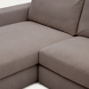 Tmavě hnědá modulární rohová pohovka Kave Home Alea 340 cm, levá -fv-interier-25