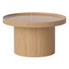 Dubový konferenční stolek Plateau 61 cm