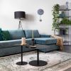 Černá stojací lampa ZUIVER LESLEY 153-181 cm -fv-interier-25