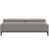 Světle šedá třímístná látková pohovka MESONICA Musso Tufted 211 cm