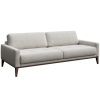Světle šedá třímístná látková pohovka MESONICA Musso Tufted 211 cm