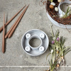 Šedý kameninový svícen Ring 26 cm -fv-interier-25