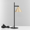 Zlatá kovová stolní lampa Nova Luce Conico -fv-interier-25