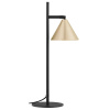 Zlatá kovová stolní lampa Nova Luce Conico
