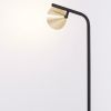 Zlatá kovová stojací lampa Nova Luce Conico 135 cm -fv-interier-25