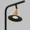 Zlatá kovová stojací lampa Nova Luce Conico 135 cm -fv-interier-25