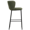 Zelená barová židle Kave Home Ciselia 75 cm