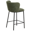 Zelená barová židle Kave Home Ciselia 65 cm