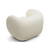 Béžové čalouněné křeslo MICADONI Kate