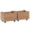Set dvou dubových boxů Forrest 40 x 57 cm